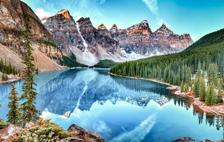 Morane Lake Banff NP | Rondreis Canada