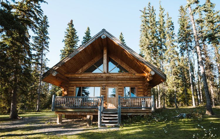 Ten-ee-ah-Lodge huisje | Rondreis Canada