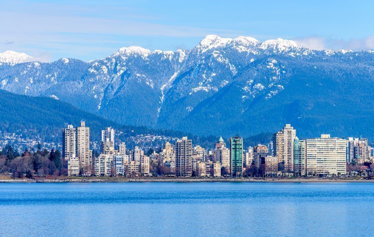 Vancouver Skyline Bergen BC | Rondreis Canada