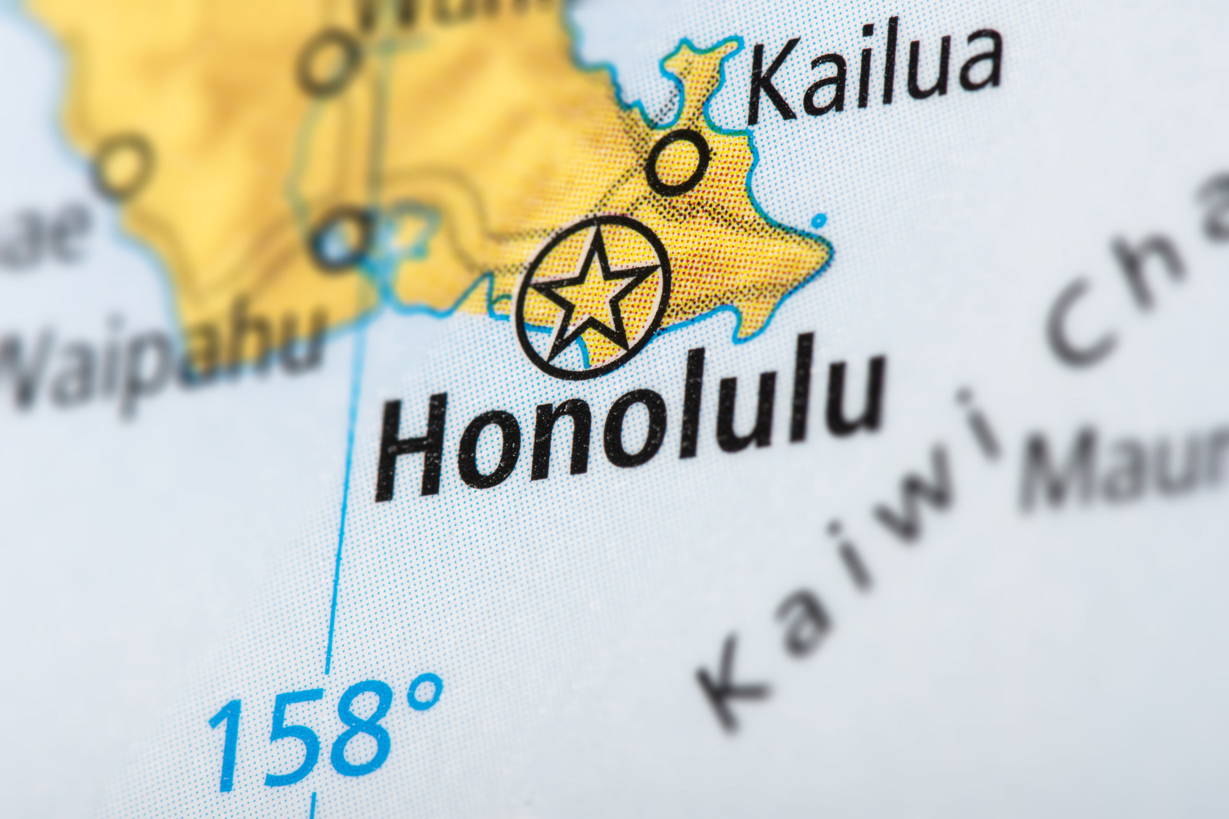 Hawaii Kaart Honolulu | Rondreis USA