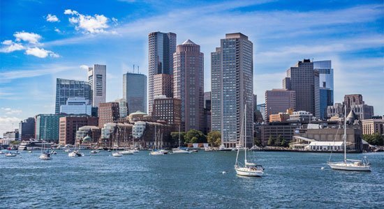 Boston Skyline Massachusetts | Rondreis USA
