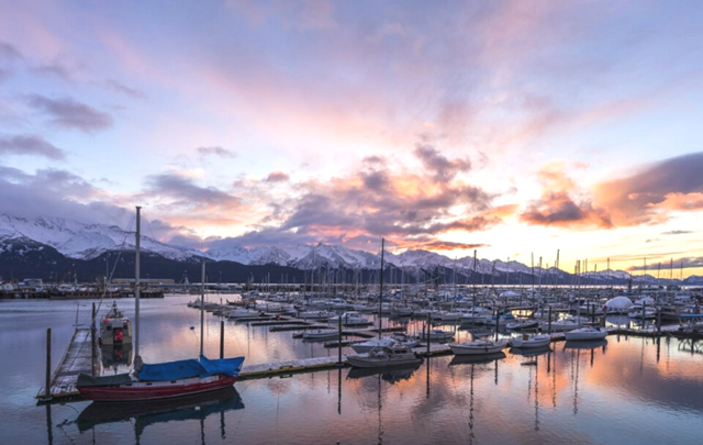 Alaska Seward Harbor 360 Hotel View