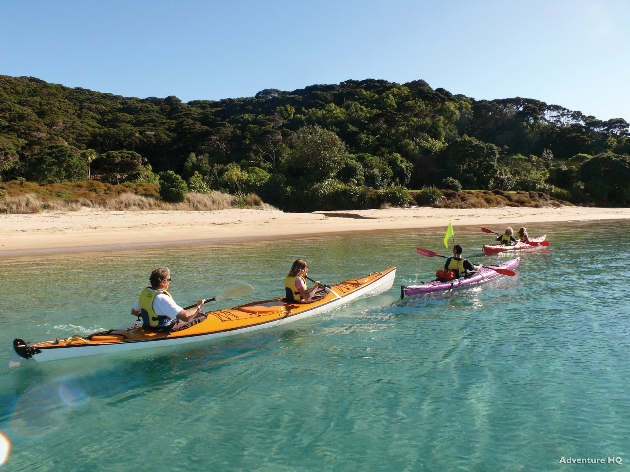 Bay Of Islands Canoe Kano family | Rondreis NZ