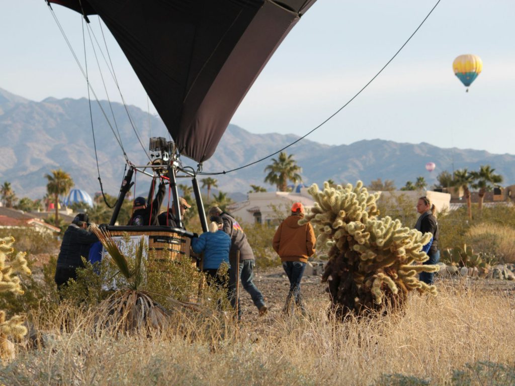 Rondreis Amerika, Lake Havasu City, heteluchtballon festival in Lake Havasu City