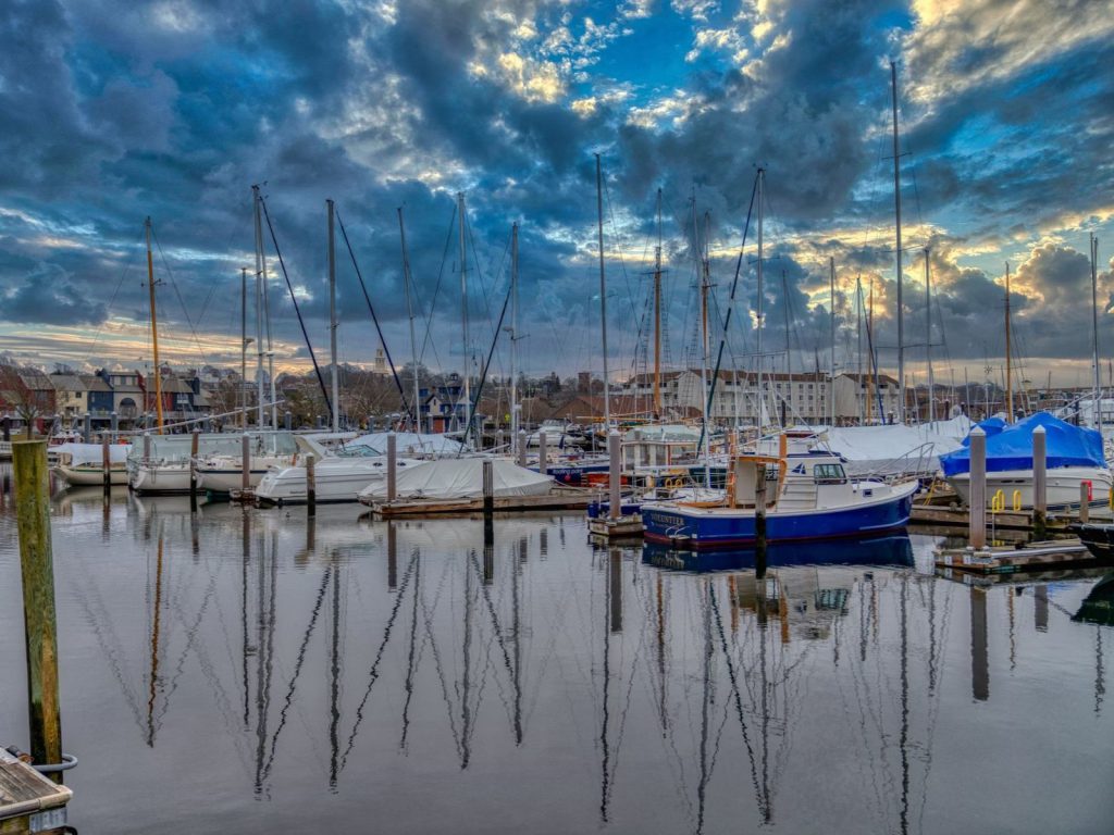 Rondreis Amerika, Newport, haven