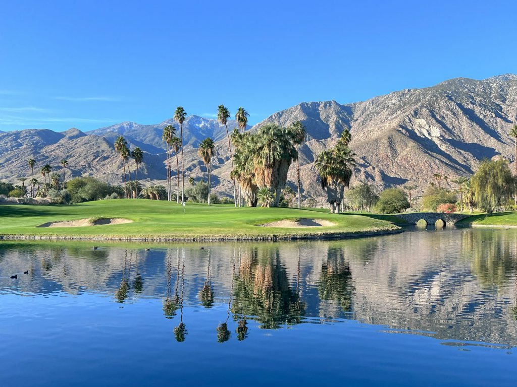 Rondreis Amerika, Palm Springs, golfbaan