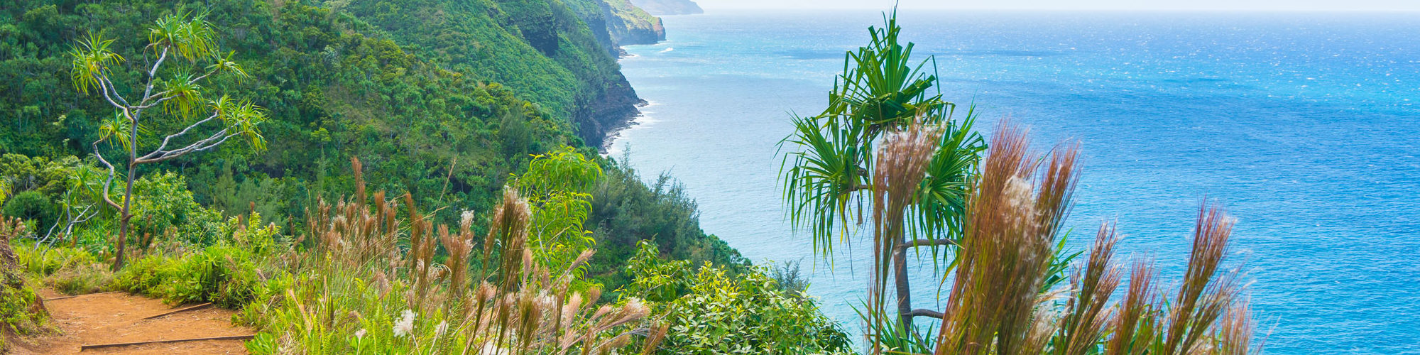 Hawaii Kauai Kalalau Trail Banner | Rondreis USA