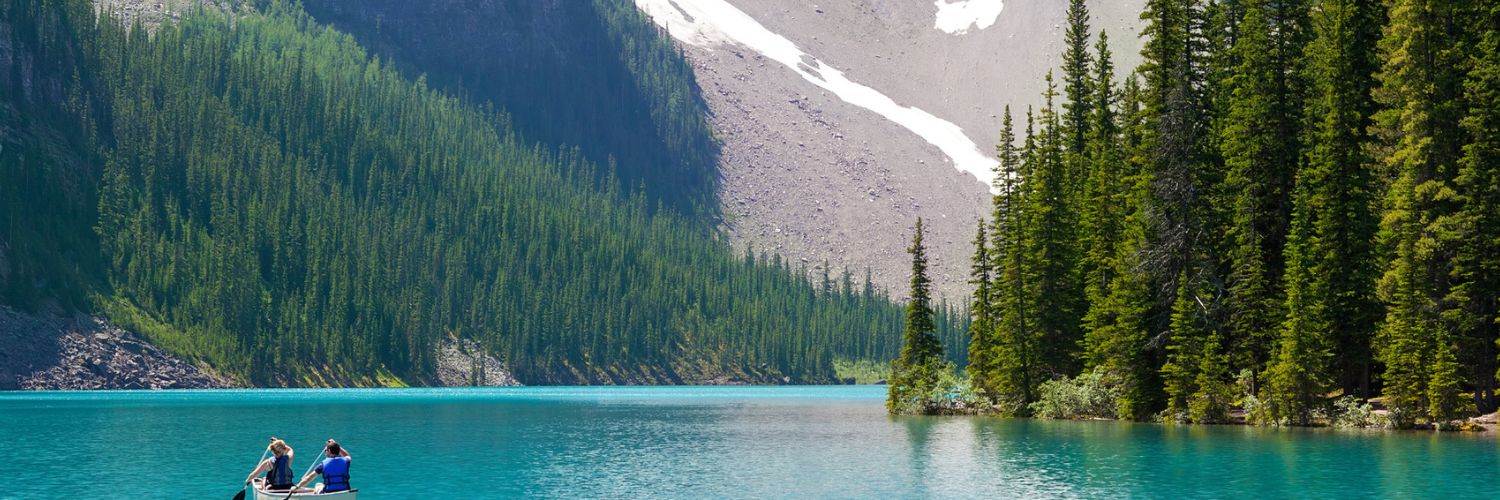 Banner Formaat Moraine Lake | Rondreis Canada