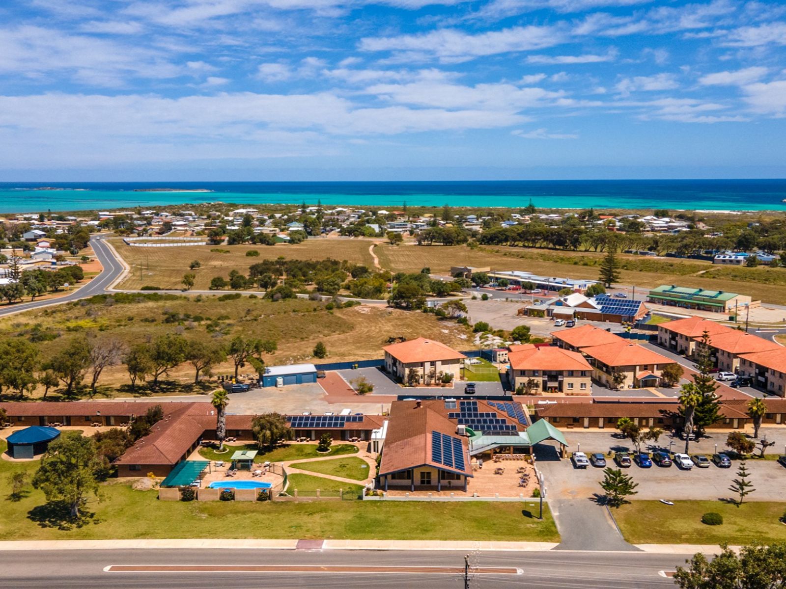 Rondreis Australië, Cervantes, Pinnacles Edge Resort, ligging