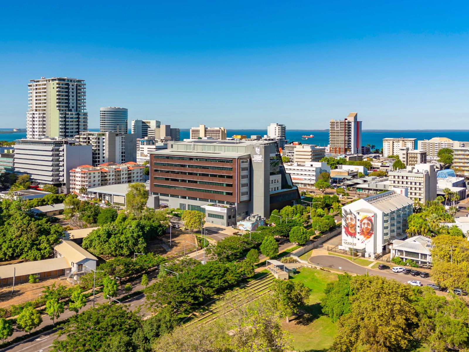 Rondreis Australië, Darwin, Bovenaanzicht van de stad, Tourism Australia