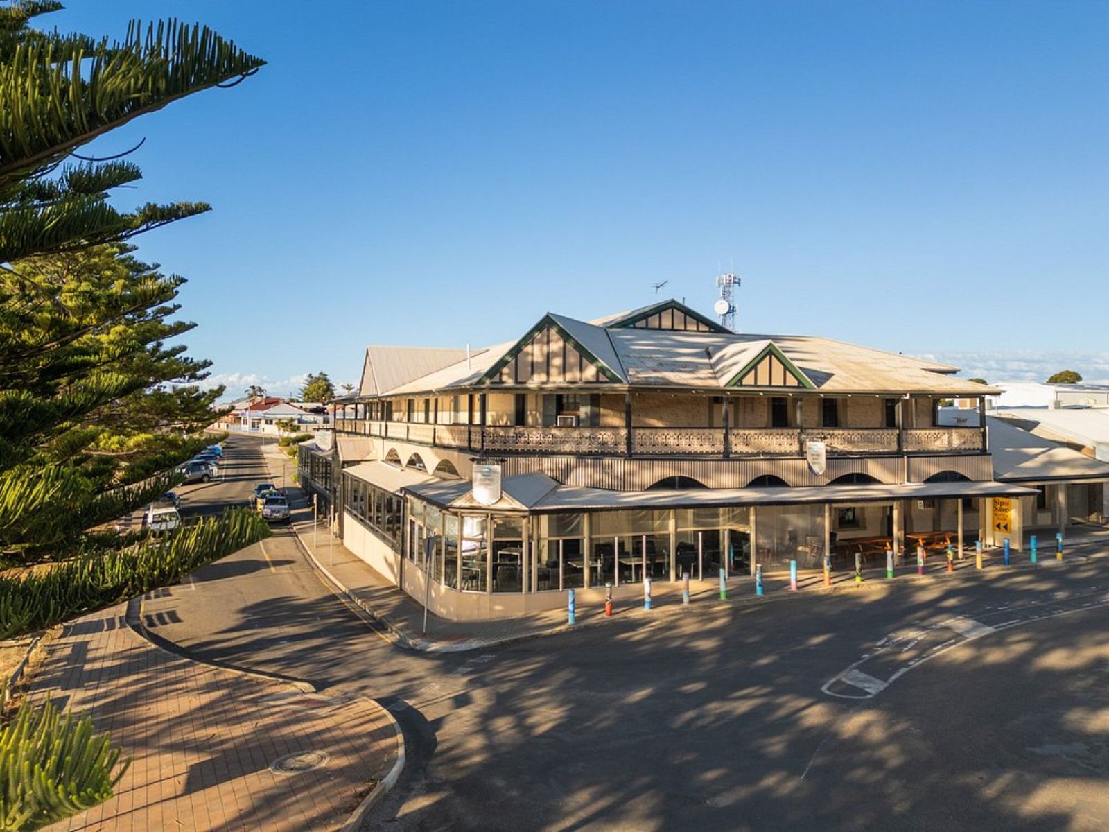 Rondreis Australië, Kangaroo Island, Ozone Hotel, buitenaanzicht