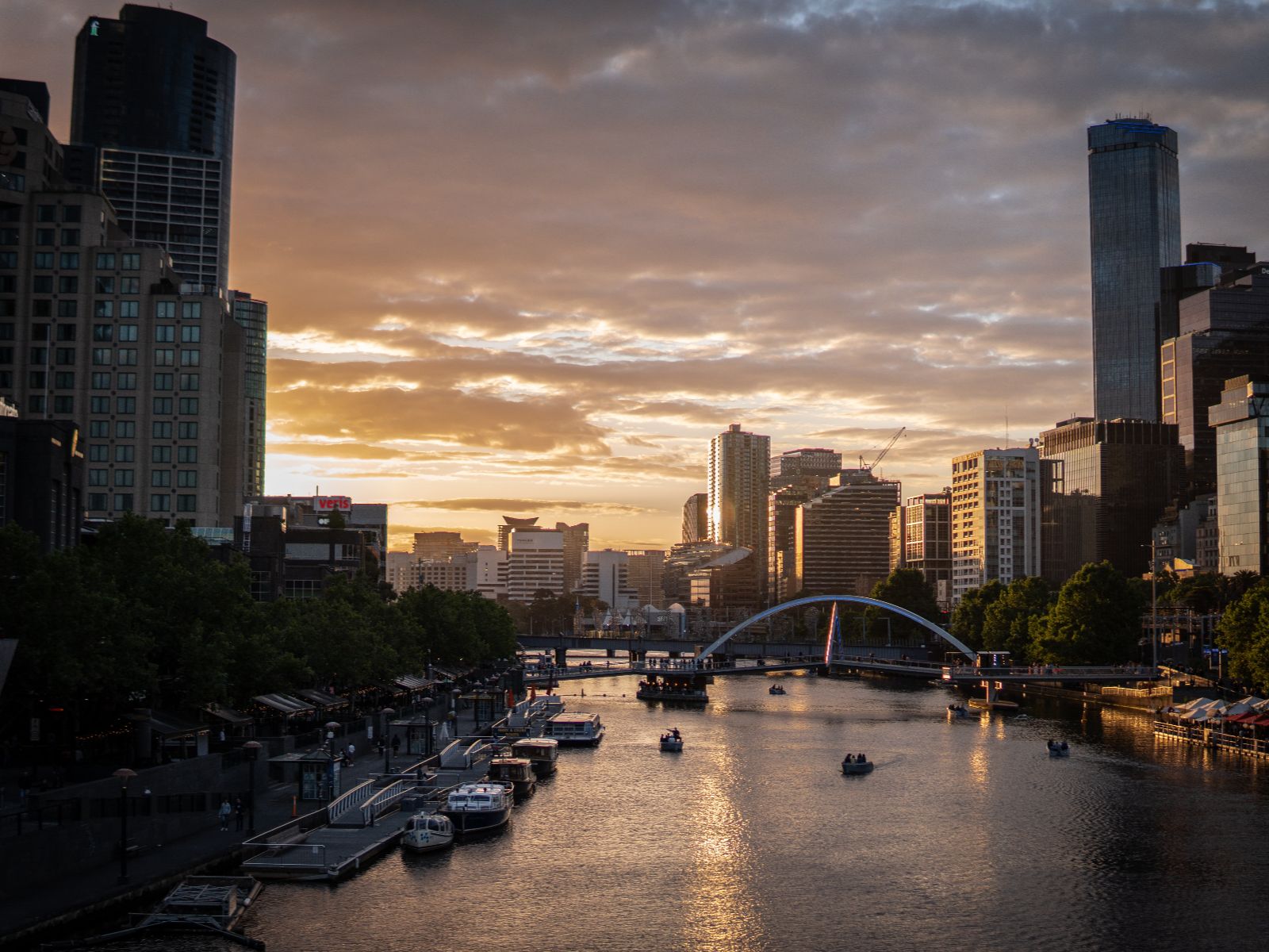 Rondreis Australië, Melbourne, kanaal