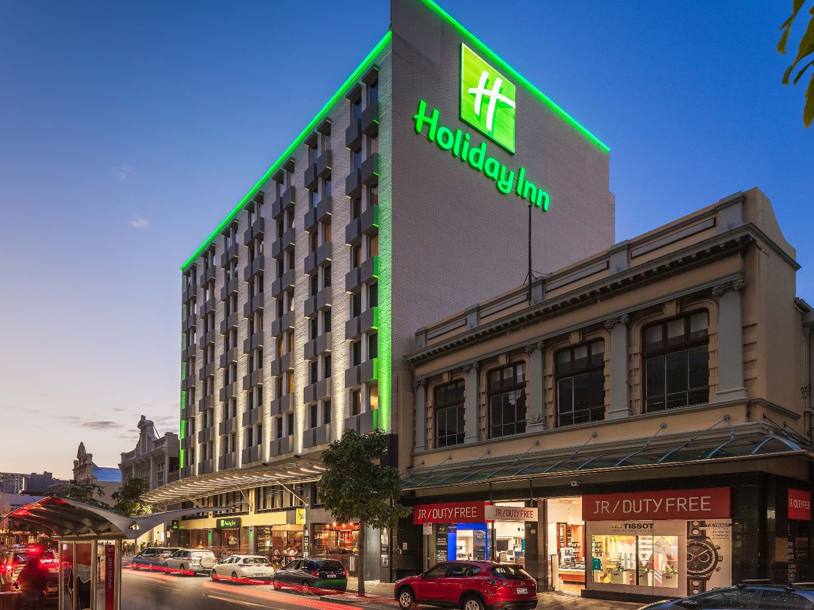 Rondreis Australië, Perth, Holiday Inn Perth City Centre, Buitenaanzicht