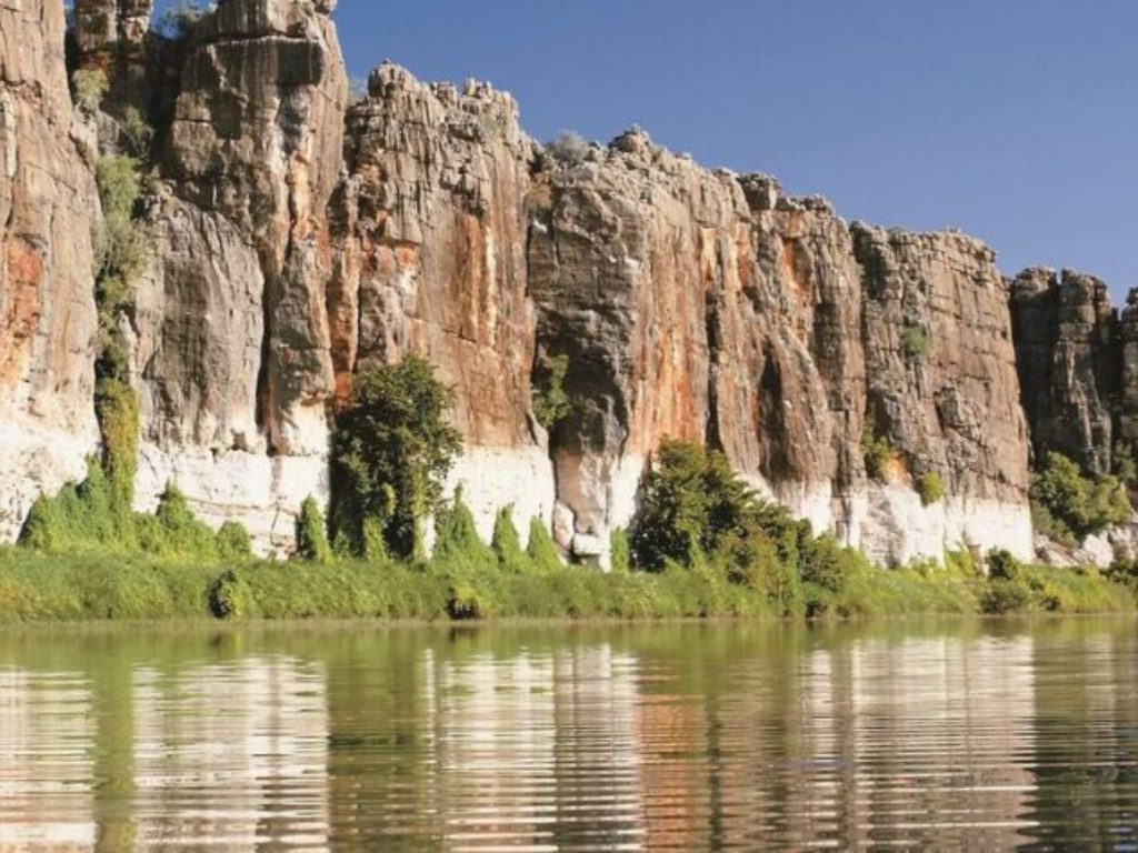 Rondreis Australië, Fitzroy Crossing, Kloof bij water