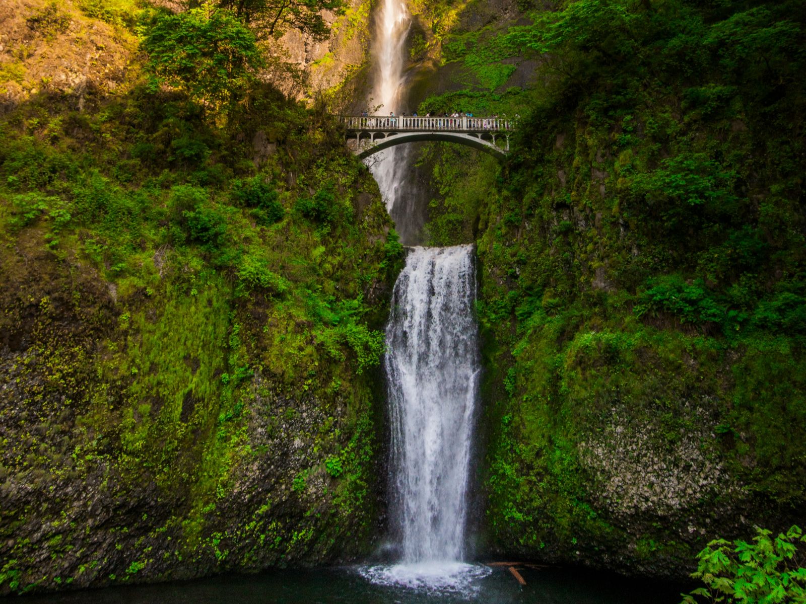 Rondreis Amerika, Columbia River Gorge, Multnomah Falls