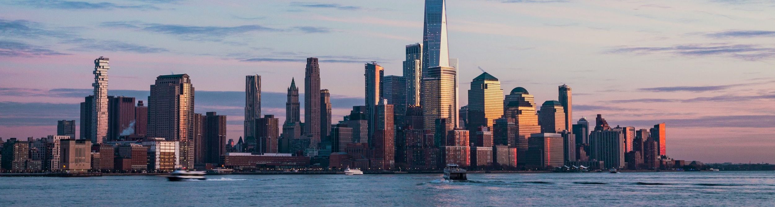 Rondreis Amerika, New York City, stedentrip, skyline van New York City, header