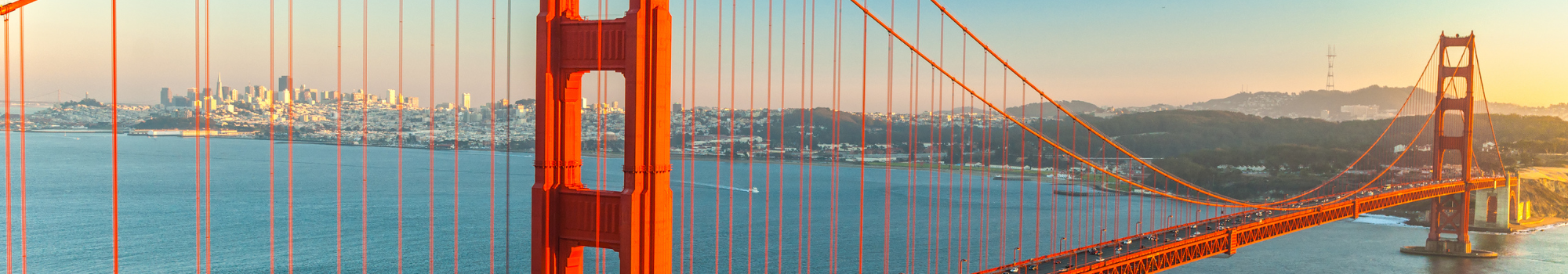 Golden Gate Bridge in San Fransisco