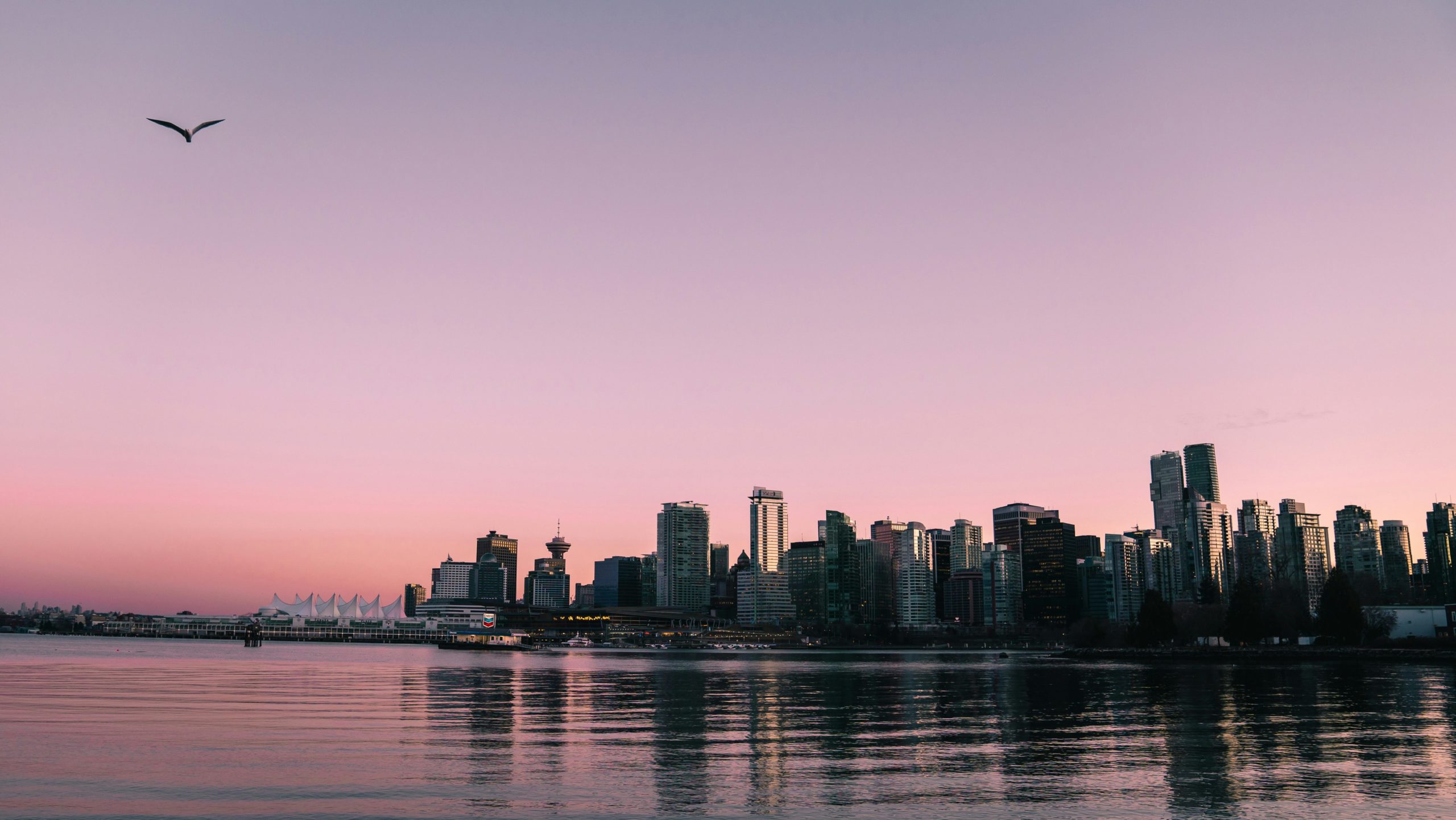 Vancouver sunset Canada