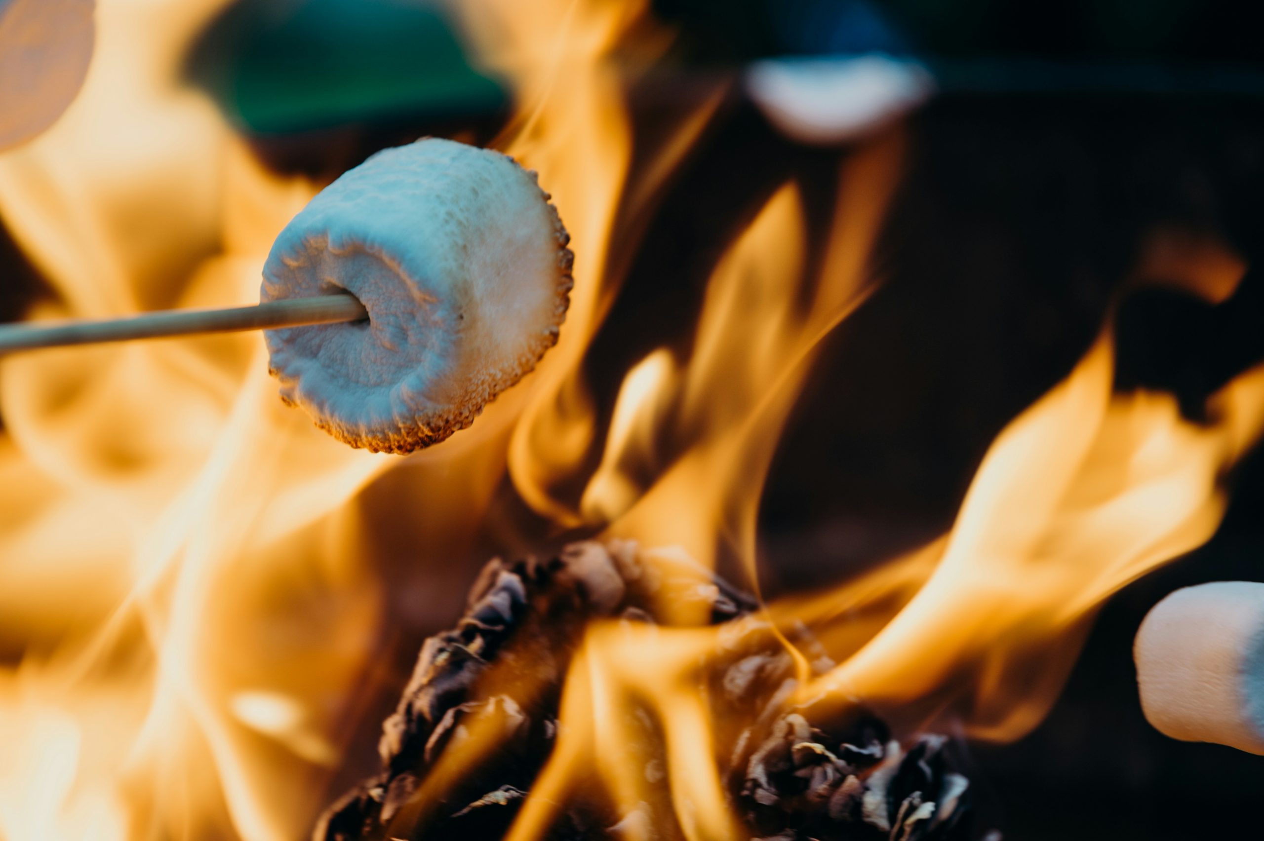 Marshmallows Smores Kampvuur Canada