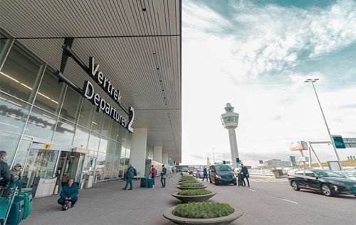 Schiphol, vertrekhal