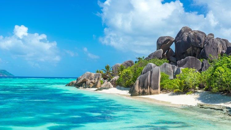 Rondreis Seychellen, strand