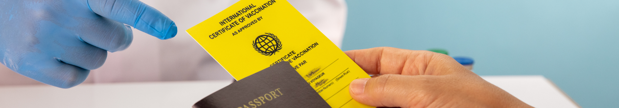 Internationaal Certificaat van vaccinaties reizen gele boekje