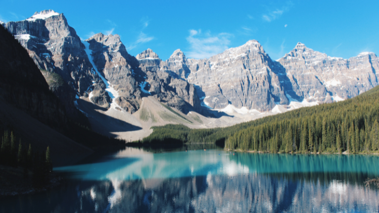 Banff National Park, Alberta, natuur Canada