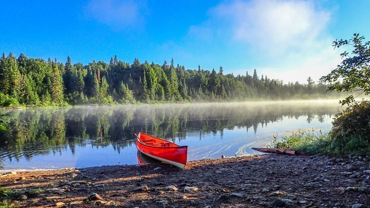 Canada vakantie tips Algonquin Park kano, Ontario