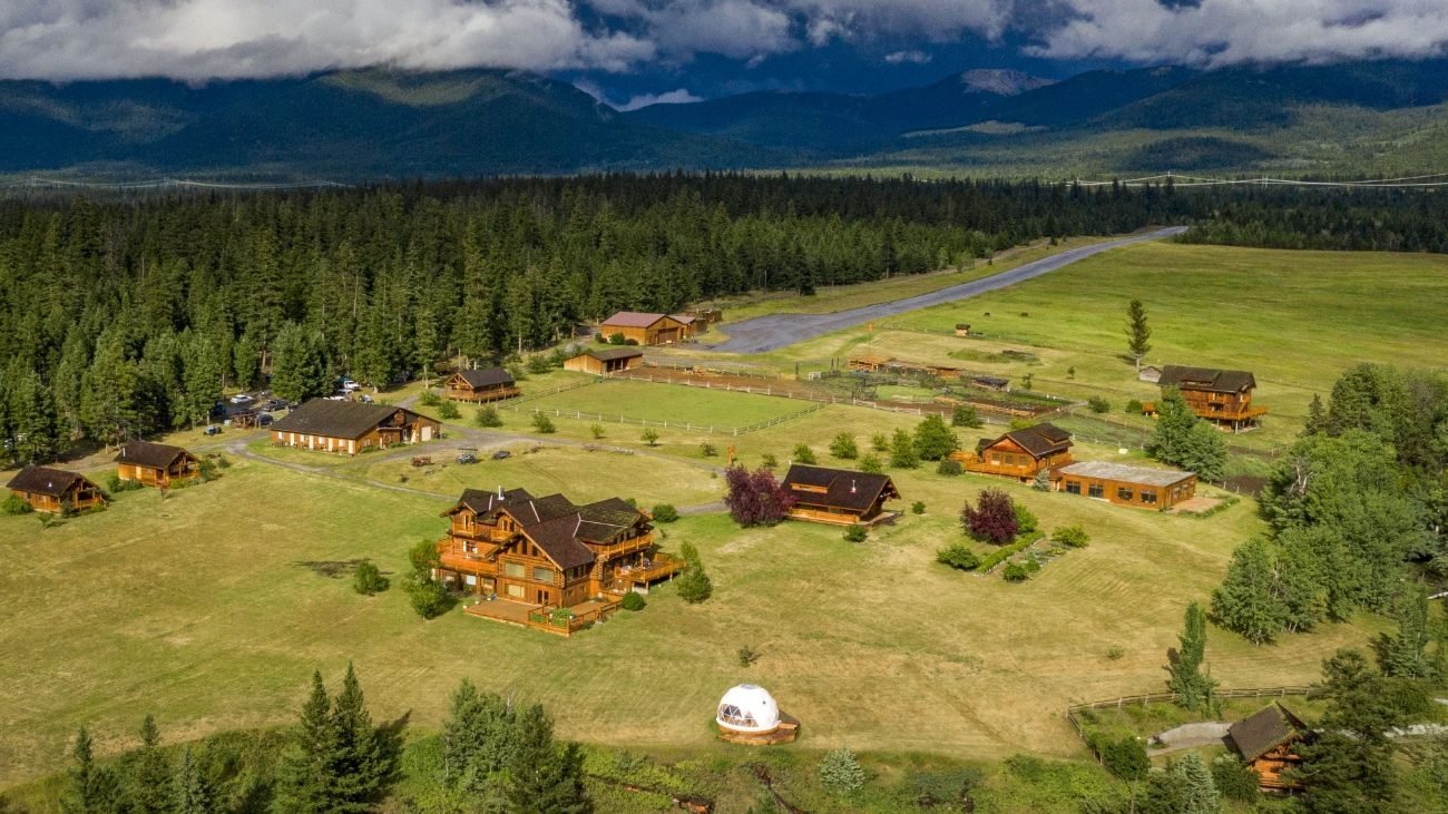 Origineel overnachten in Echo Valley Ranch Spa