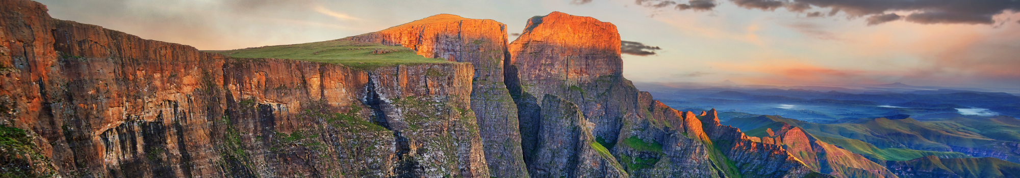 Drakensberg amfitheater in Zuid-Afrika