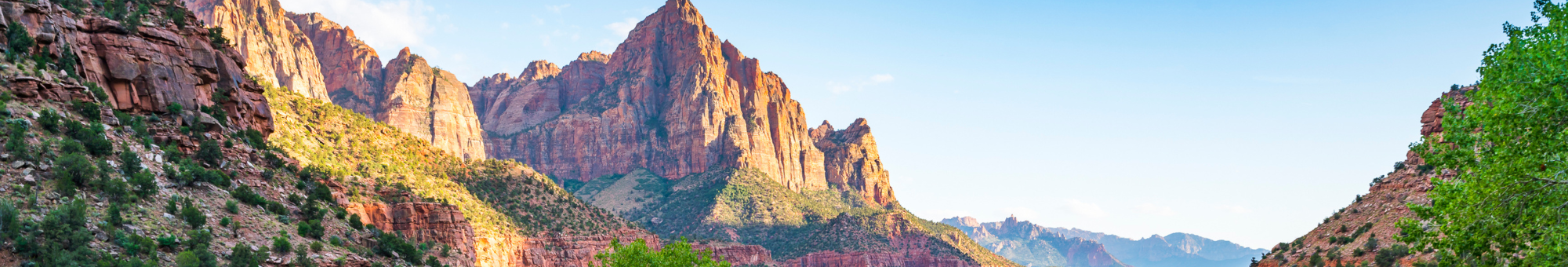 Zion National Park, nationale parken Amerika