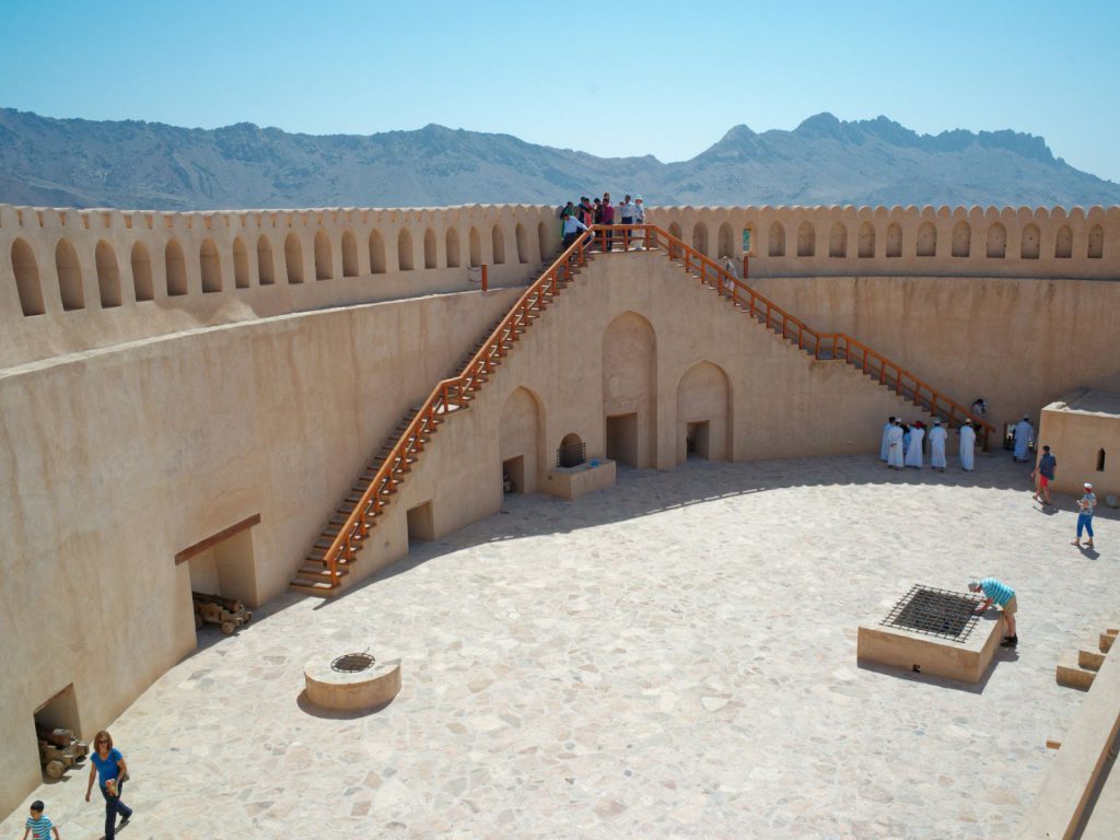 Rondreis Oman, Fort Nizwa, Nizwa, Oman trap