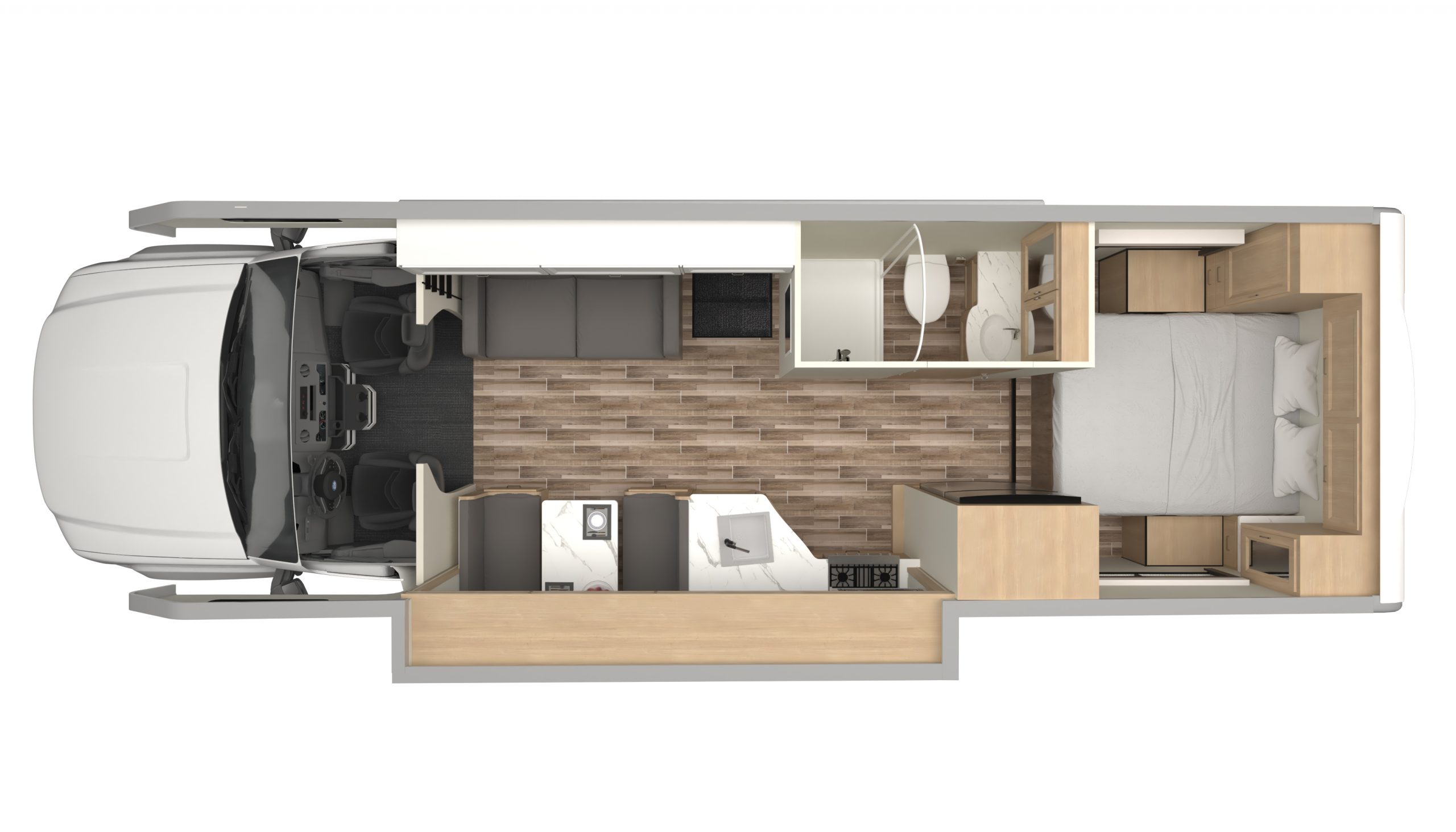 Roadbear, Class C 23-25 - floorplan day