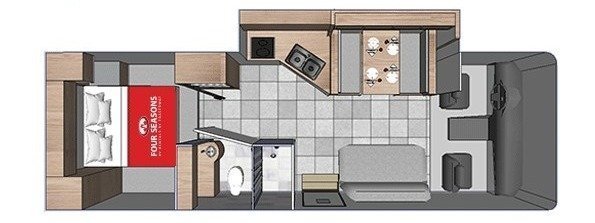 Four Seasons, C-XLarge floorplan day