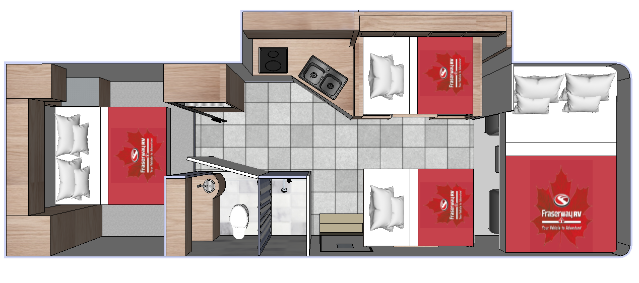 Four Seasons, C Xlarge Floorplan Night