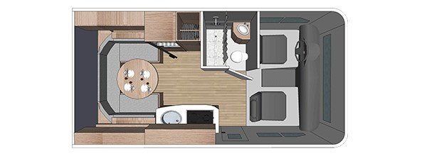 Four Seasons, C Small Floorplan Day