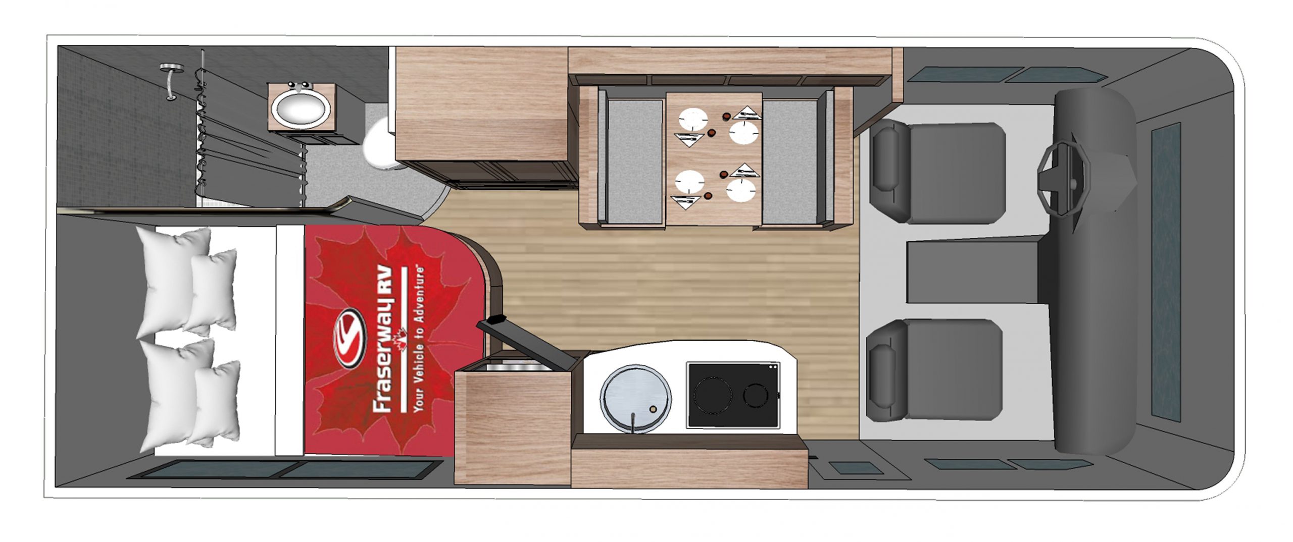 Fraserway, C Medium Floorplan Day