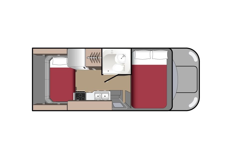 Fraserway, C Small Floorplan Night