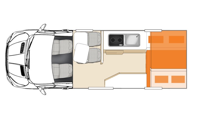 Apollo, Endeavour Floorplan Night