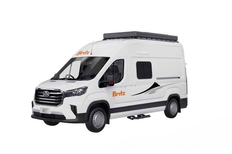 Britz, 2 + 2 Berth Voyager AUNZ Tent Down Clearcut