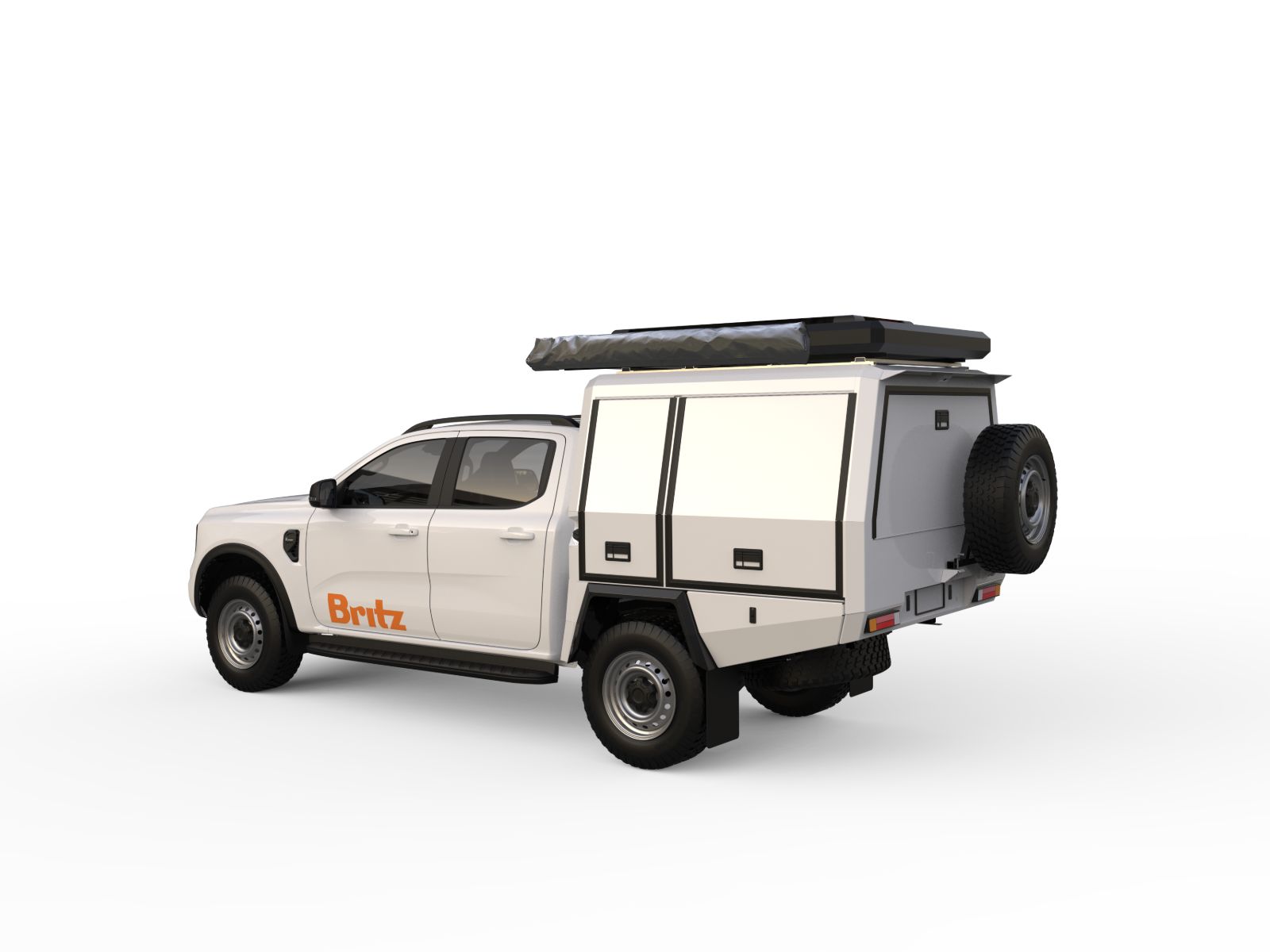 Britz, 4 Berth Warrior 4WD Camper