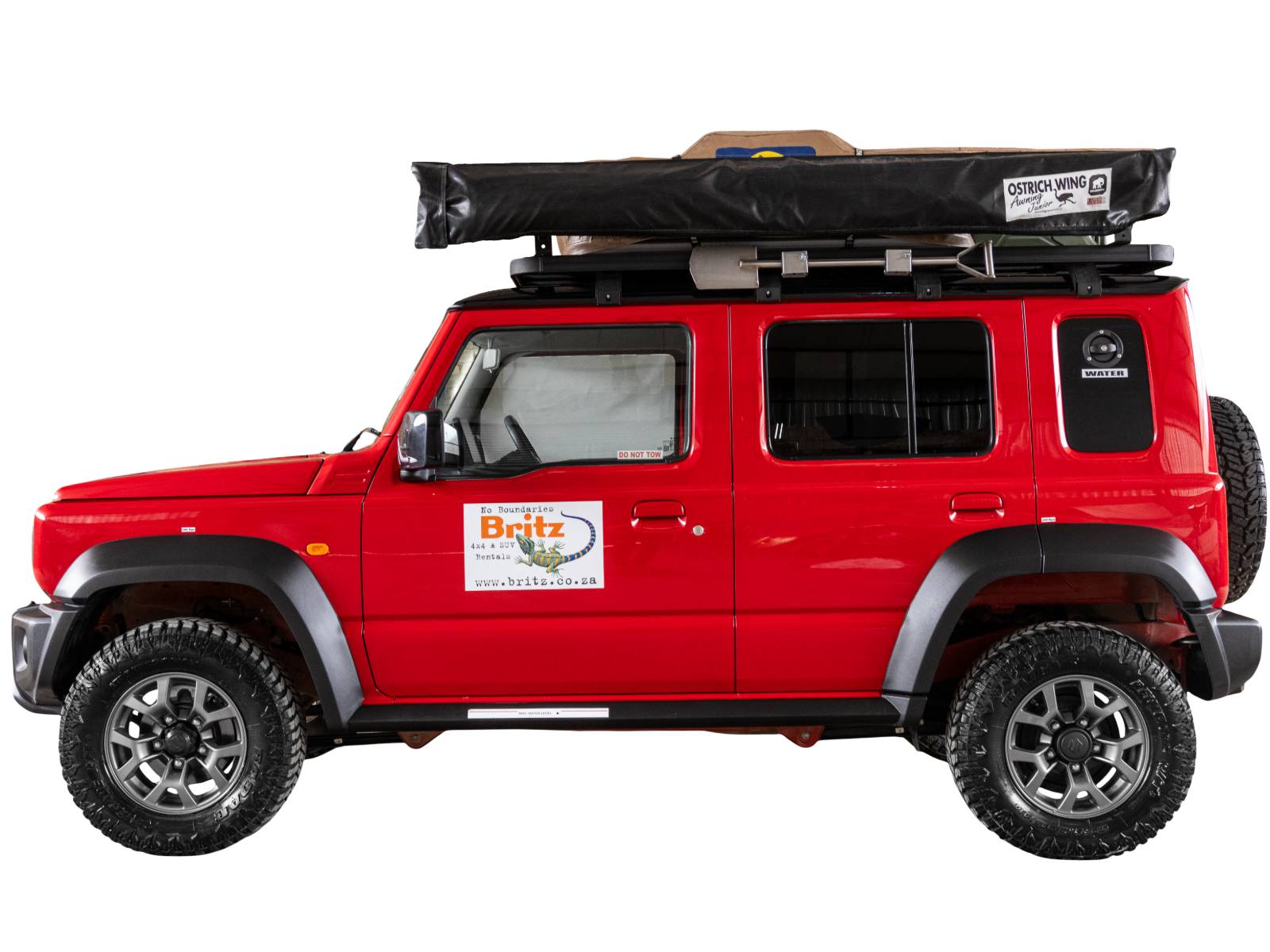 Britz Afrika Suzuki Jimny Exterior
