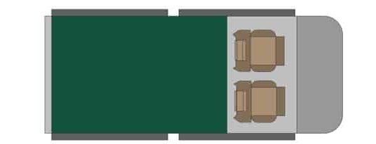 Britz Afrika Toyota Single Cab Floorplan Day