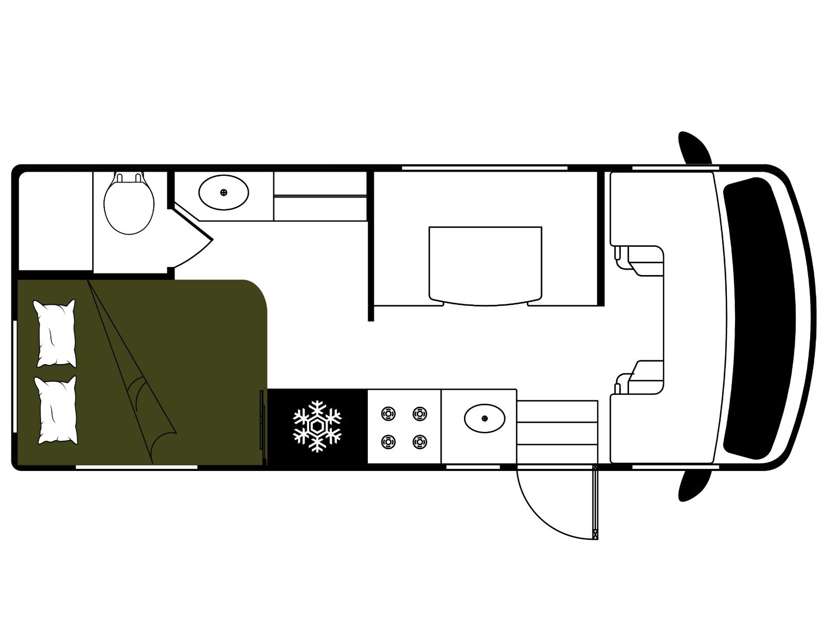 Mighty, Class C Medium Floorplan Day