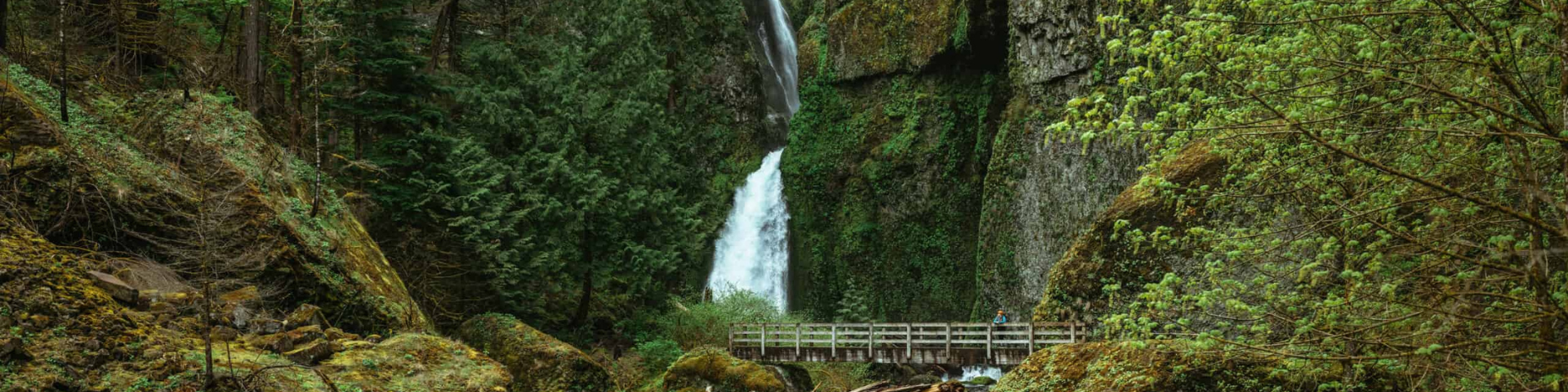 Amerika, Columbia River Gorge banner