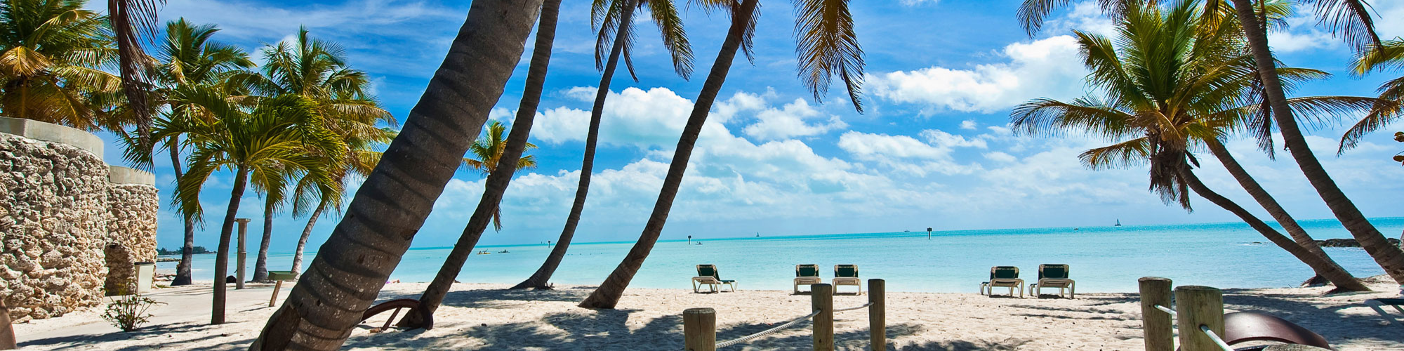 Amerika, Florida Key West Strand Banner