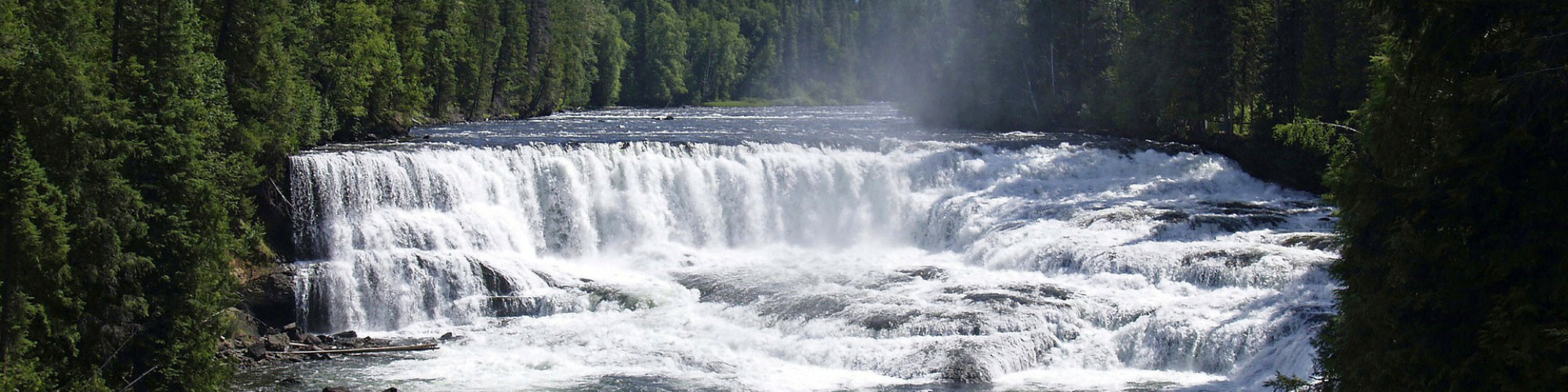 Canada, Dawson Falls Banner