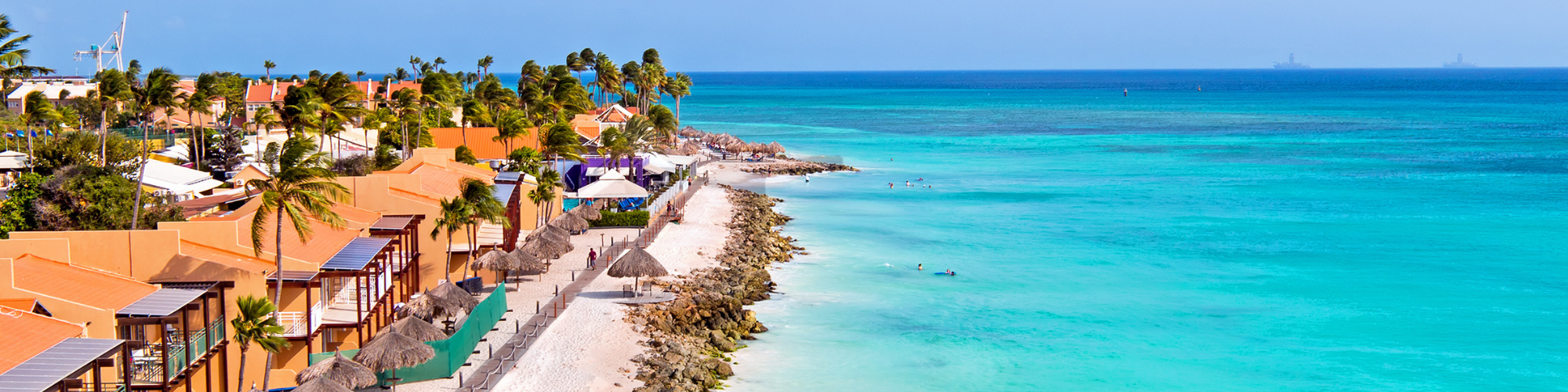 Aruba, Druif Beach Banner