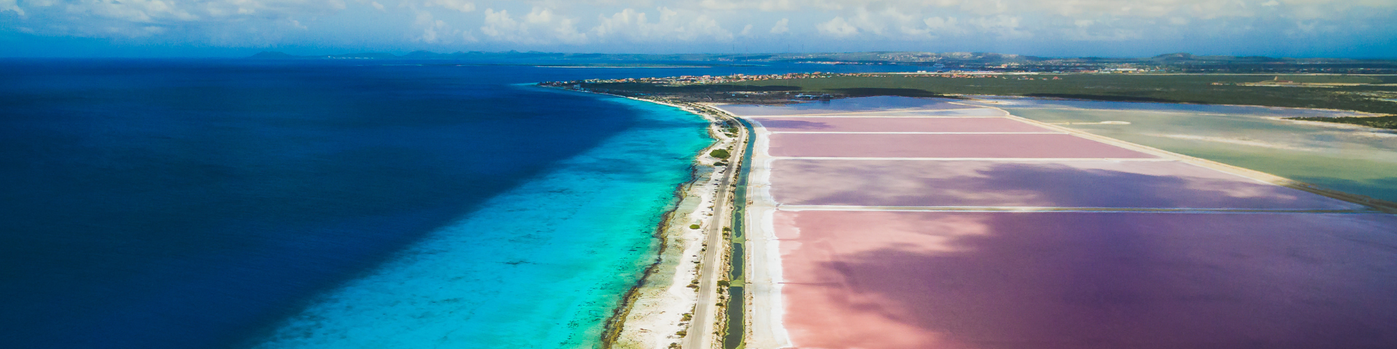 Bonaire, Salt Pans Banner