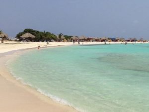 Rondreis Aruba, Palm Beach, Strand